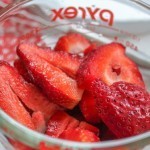 ايس كريم ستيك بالفراولة و اللافندر