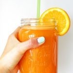 طريقة عمل عصير البرتقال بالجزر بالصور