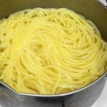 طريقة عمل المكرونة السباغتي بصوص الماشروم