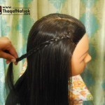 تسريحة شعر رائعة في خلال دقيقتين بالصور