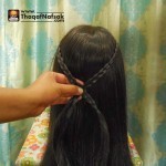 تسريحة شعر رائعة في خلال دقيقتين بالصور