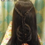 تسريحة شعر رائعة في خلال دقيقتين بالصور