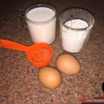 بالصور عمل الكريب بالفراخ خطوات تحضير العجينة والحشوة