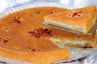 بالصور طريقة عمل صنية الكنافة بالكريمة