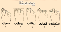 شكل قدمك تخبرك عن أصولك وجذورك شكل قدمك تخبرك عن أصولك وجذورك