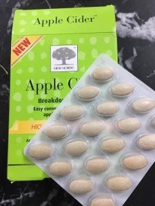 تجربة حبوب خل التفاح نيو نردك Apple Cider New Nordic
