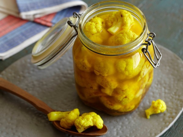 وصفة عمل مخلل القرنبيط بالصور