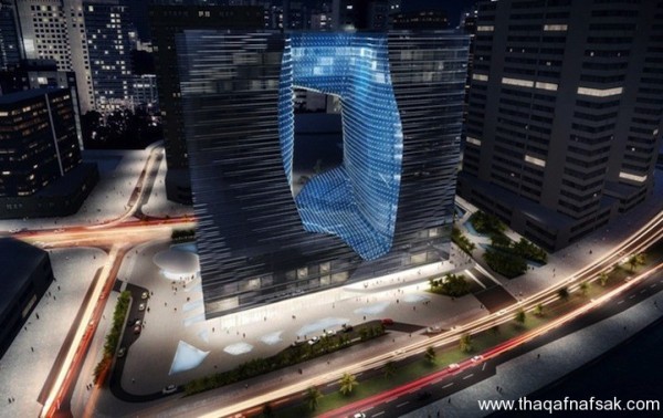 البرج العائم بدبي ….. تصميم هندسي مدهش البرج العائم بدبي ….. تصميم هندسي مدهش