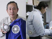 تغلب على حرارة الصيف ، بملابس مكيفة !! أحد إبداعات اليابان الجديدة