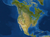 خرائط العالم بعد ذوبان الجليد على الأرض “مذهل”