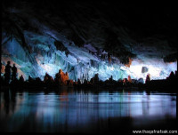 كهف ريد فلوت الطبيعي في الصين كهف ريد فلوت الطبيعي في الصين