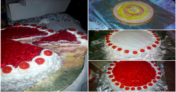 طريقة عمل كيك الشطرنج بالخطوات والصور المفصلة