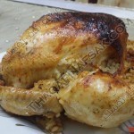 بالصور حضري الفراخ المحشية بالأرز في الفرن بالكيس الحراري