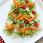 اعمل بنفسك شجرة الكريسماس بالخضروات بالصور وصفة ممتعة