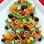 اعمل بنفسك شجرة الكريسماس بالخضروات بالصور وصفة ممتعة