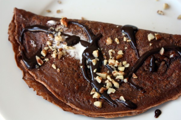 طريقة عمل كريب الشيكولاتة بالصور خطوة بخطوة