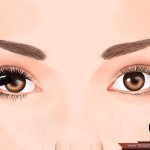 بالصور رسم العين لتكون أكبر وأوسع