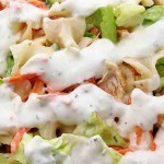 سلطة المكرونة بالفراخ بالصور