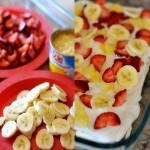 بالصور طريقة عمل كيك ايس كريم ساندويش Banana Split أحلى حلوى منزلية