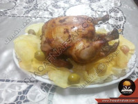 طريقة عمل الفراخ المشوية في الفرن على أصولها بالصور