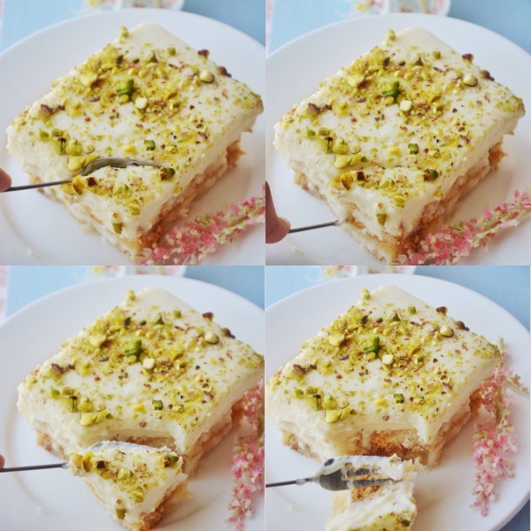 عمل حلوي عيش السرايا بالصور