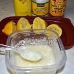 عمل مقشر للبشرة من الليمون و السكر