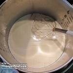 طريقة عمل الجبنة الرومي في البيت بالصور