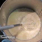 طريقة عمل الجبنة الرومي في البيت بالصور