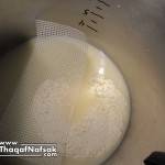 طريقة عمل الجبنة الرومي في البيت بالصور