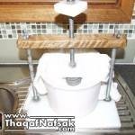 طريقة عمل الجبنة الرومي في البيت بالصور