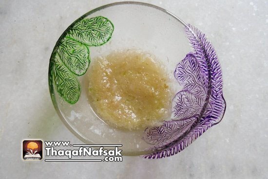 ماسك الزنجبيل لحب الشباب والرؤوس السوداء ومشاكل الجلد