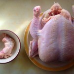 فراخ محشية خضار في الفرن بالصور وصفة شهية