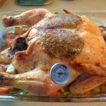 فراخ محشية خضار في الفرن بالصور وصفة شهية