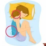 أفضل واسوأ وضعيات النوم بالصور