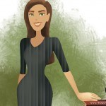 قوام وجسم الساعة الرملية وكيفية أختيار الملابس المناسبة له