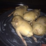 بالصور عمل الحمام المحشي بالفريك الأصلي بالصور عمل الحمام المحشي بالفريك الأصلي