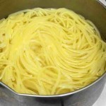 وصفة مكرونة سباغتي بصوص الماشروم بالصور