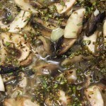 وصفة مكرونة سباغتي بصوص الماشروم بالصور