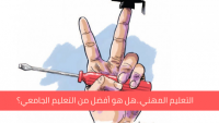 “التعليم المهني” ..هل يكون خياراً أفضل من التعليم الجامعي؟! “التعليم المهني” ..هل يكون خياراً أفضل من التعليم الجامعي؟!
