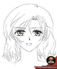 تعلم رسم وجه انيميشن بالصور تعلم رسم وجه انيميشن بالصور
