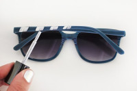 تزيين النظارة الشمسية بطلاء الأظافر ، لمسة جمالية تزيين النظارة الشمسية بطلاء الأظافر ، لمسة جمالية