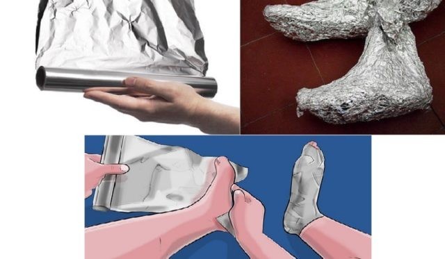 فوائد لف القدمين بورق الألومنيوم لمدة ساعة فوائد لف القدمين بورق الألومنيوم لمدة ساعة