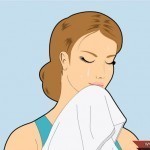 عمل المساج الوجه بالصور