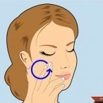 عمل المساج الوجه بالصور