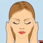 عمل المساج الوجه بالصور