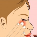 عمل المساج الوجه بالصور