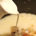 شوربة البطاطس بالثوم المقلي بالصور