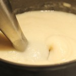 شوربة البطاطس بالثوم المقلي بالصور