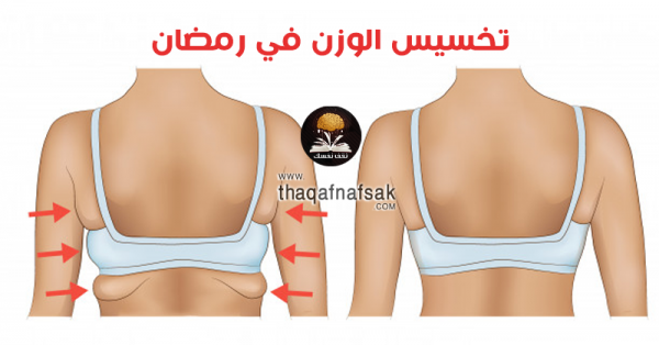 تخسيس الوزن في رمضان بسهولة تخسيس الوزن في رمضان بسهولة