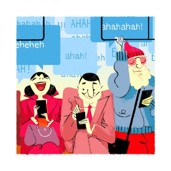 في تقرير غريب من فيسبوك: لغة الضحك العالمية في العالم الافتراضي!